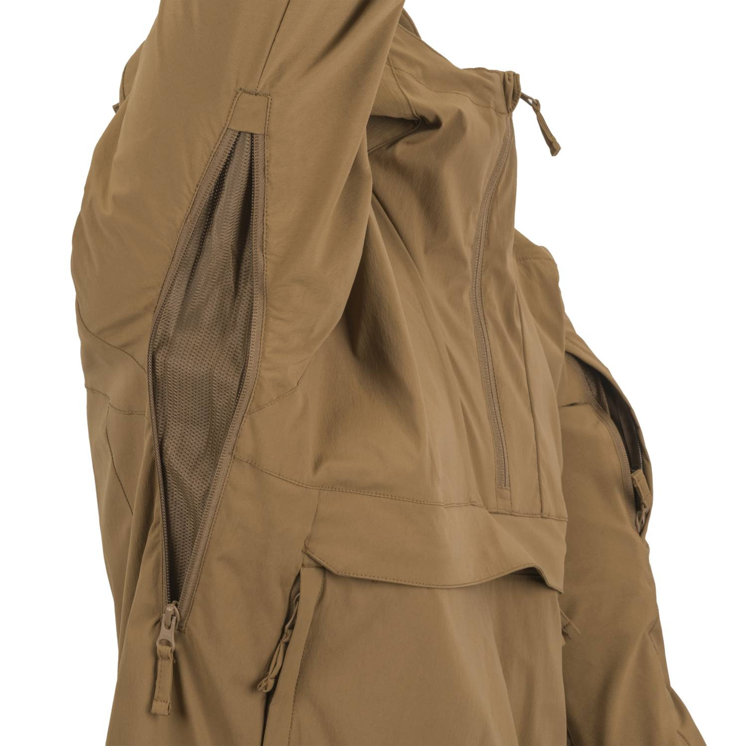 Куртка Helikon Anorak Mistral SoftShell Mud Brown Фото 3